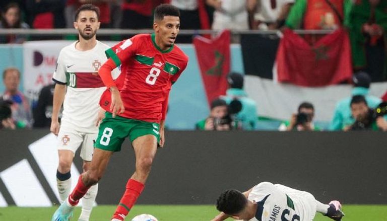 عز الدين أوناحي نجم منتخب المغرب في كأس العالم 2022