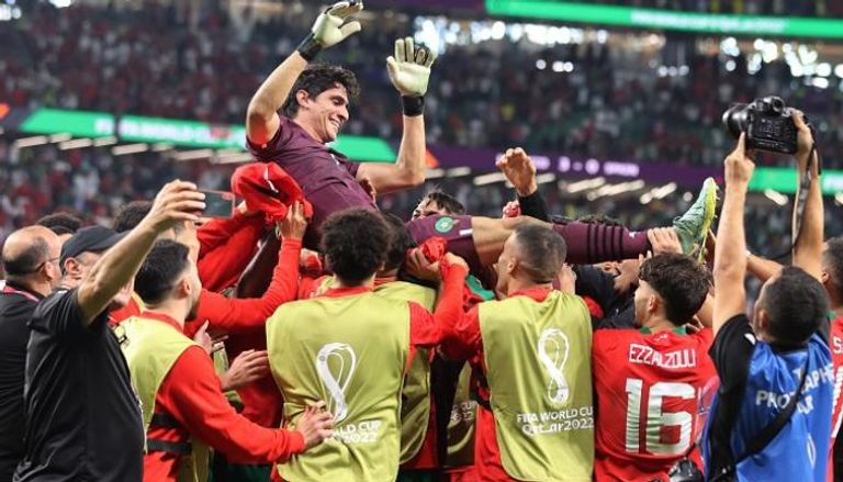 ياسين بونو حارس منتخب المغرب في كأس العالم 2022