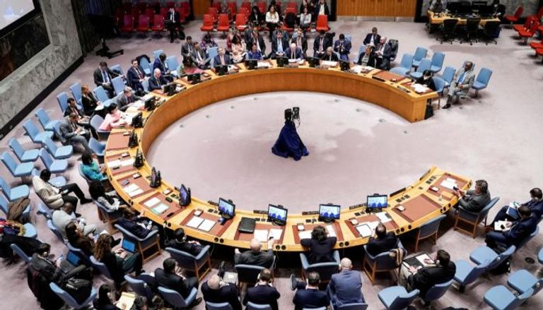جلسة في مجلس الأمن الدولي