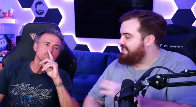 لويس إنريكي لويس إنريكي مدرب إسبانيا السابق