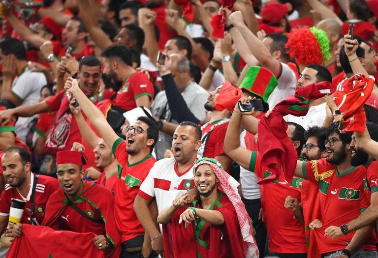 جمهور المغرب في كأس العالم 2022