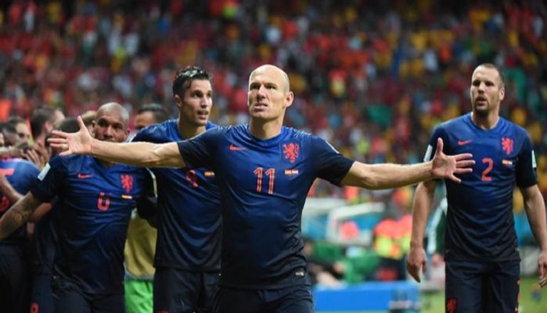 مباراة هولندا وإسبانيا في كأس العالم 2014