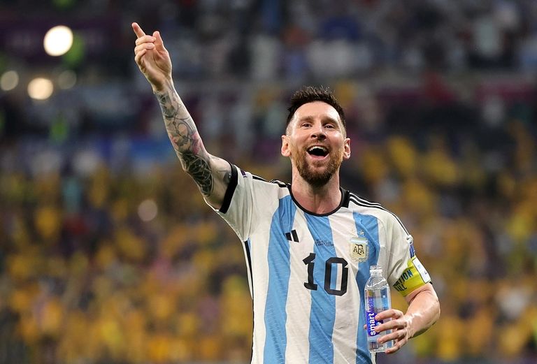 ليونيل ميسي قائد منتخب الأرجنتين في كأس العالم 2022 ليونيل ميسي قائد منتخب الأرجنتين في كأس العالم 2022