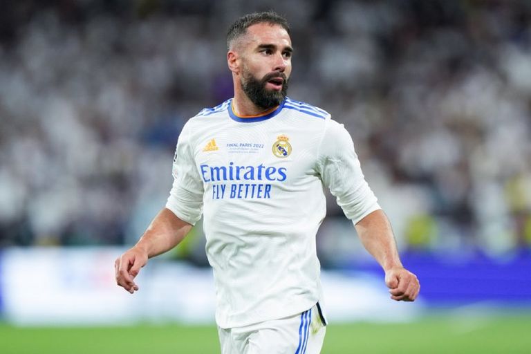 كارفاخال أليكس خيمينيز في تدريبات ريال مدريد