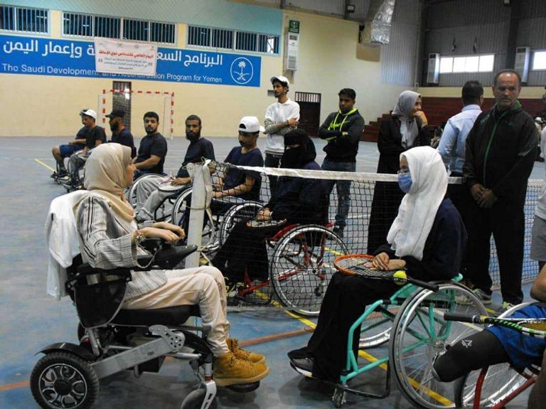 فريق أصحاب الهمم للتنس في اليمن