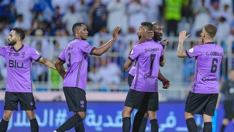 مباراة الهلال والباطن