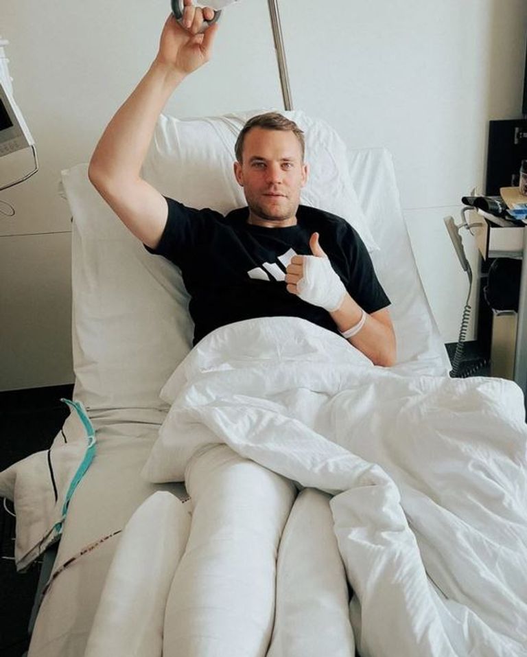 إصابة مانويل نوير مانويل نوير