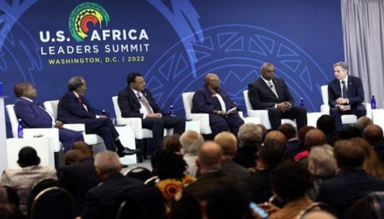 جانب من أعمال القمة الأمريكية الأفريقية