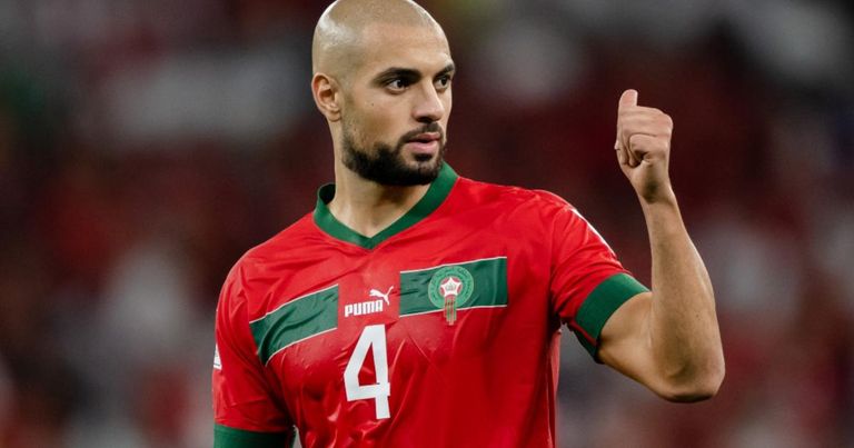 سفيان أمرابط منتخب المغرب في كأس العالم 2022