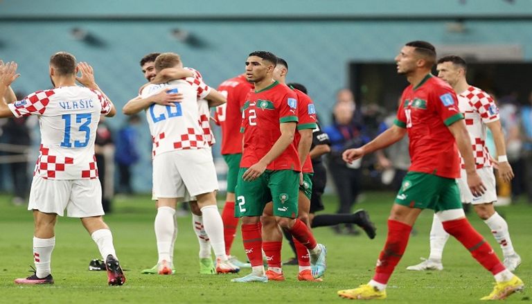 منتخب المغرب أمام كرواتيا