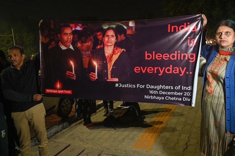 جانب من الوقفة الاحتجاجية