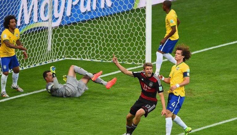 ألمانيا والبرازيل من مونديال 2014 