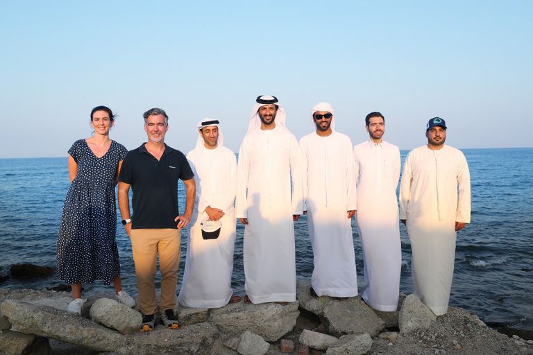 مزرعة "فيش فارم" وزير الاقتصاد الإماراتي في مزرعة