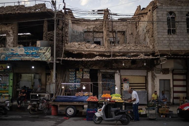 مبنى يستخدم لتخزين الذخائر غير المنفجرة