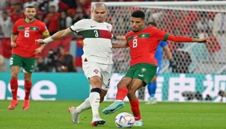 عز الدين أوناحي لاعب منتخب المغرب