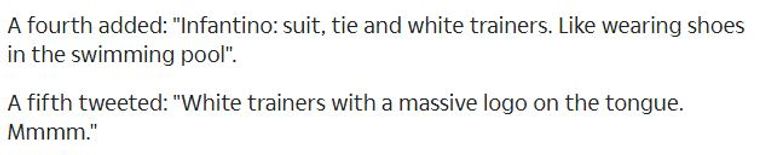 تعليقات الجماهير جياني إنفانتينو رئيس الاتحاد الدولي لكرة القدم