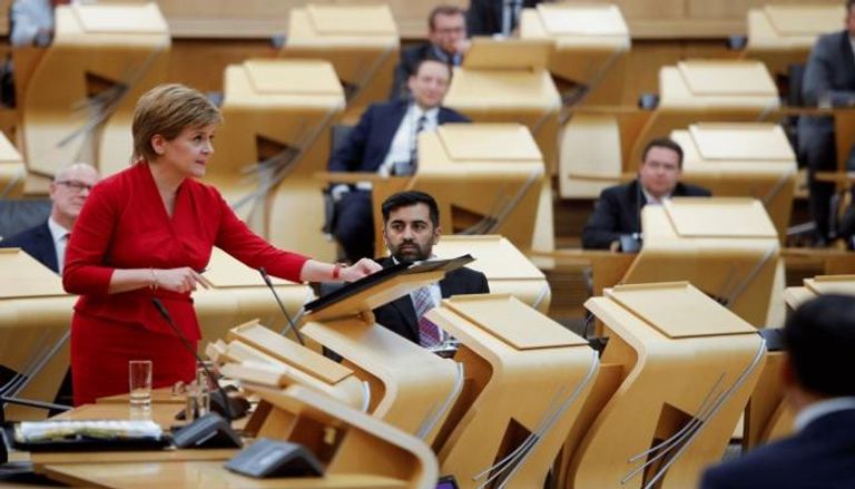 الوزيرة الأولى في اسكتلندا، نيكولا ستورجيون - أرشيفية