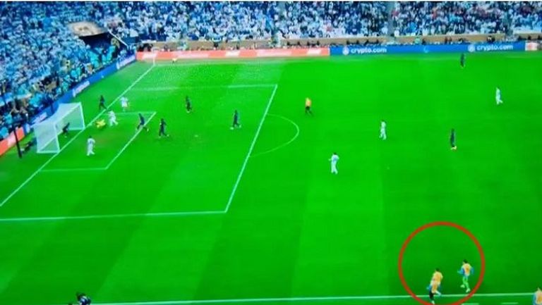 هدف ميسي الثاني في منتخب فرنسا في نهائي كأس العالم