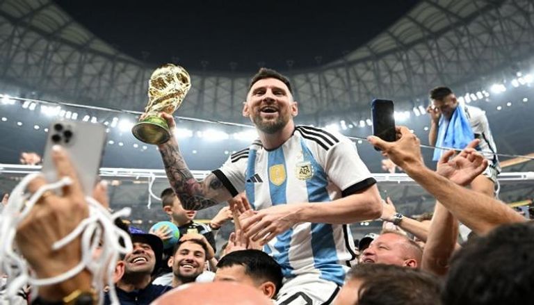 ميسي بطل كأس العالم 2022