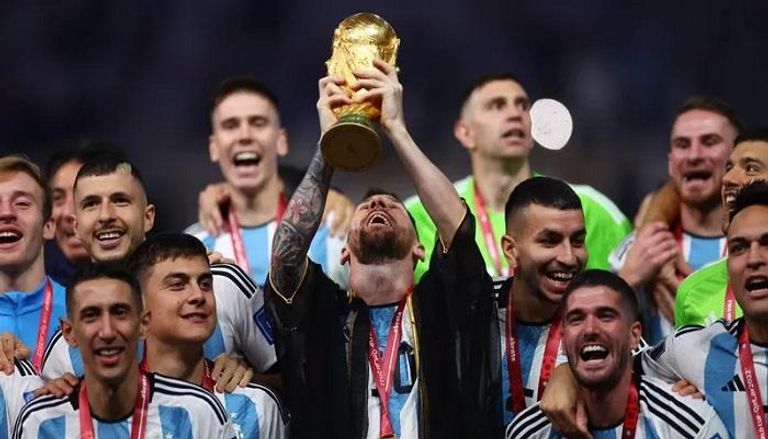 ليونيل ميسي قائد منتخب الأرجنتين بطل كأس العالم 2022