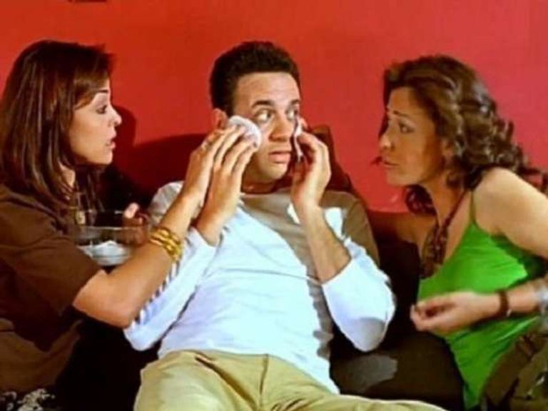 مصطفى قمر ومحمد هنيدي وهاني رمزي