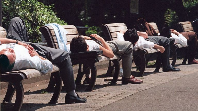 أوقات العمل الطويلة ليست استثناء في اليابان