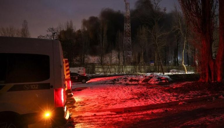 طائرات مسيرة تقصف البنية التحتية للكهرباء بكييف- رويترز