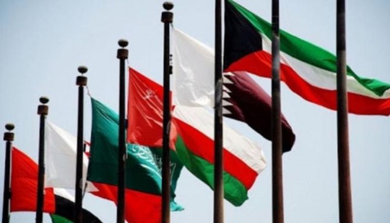 علم الأردن وأعلام دول مجلس التعاون الخليجي