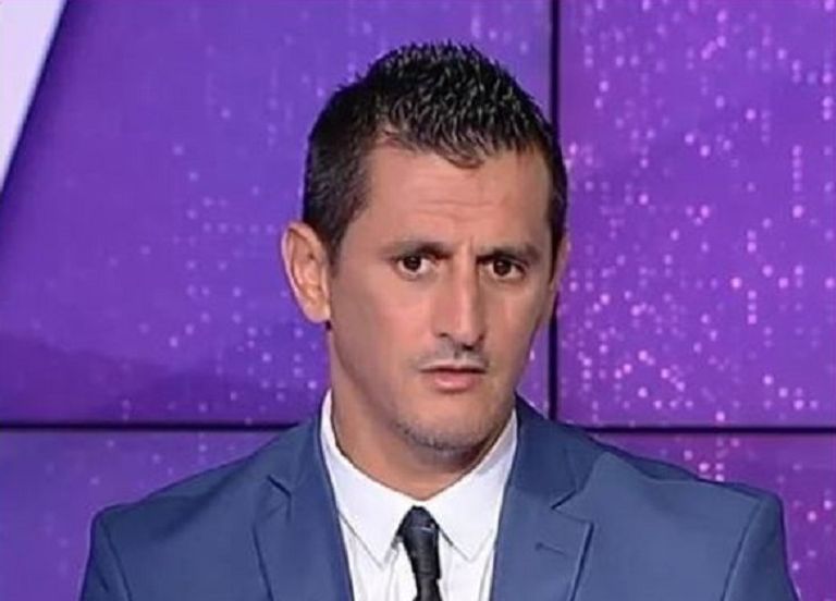 رفيق صايفي نجم منتخب الجزائر السابق جمال بلماضي مدرب منتخب الجزائر