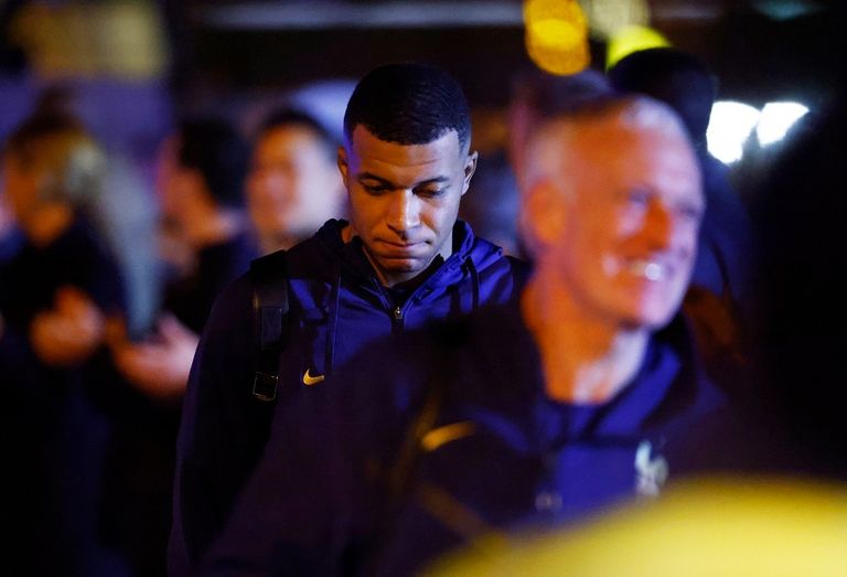 كيليان مبابي نجم منتخب فرنسا