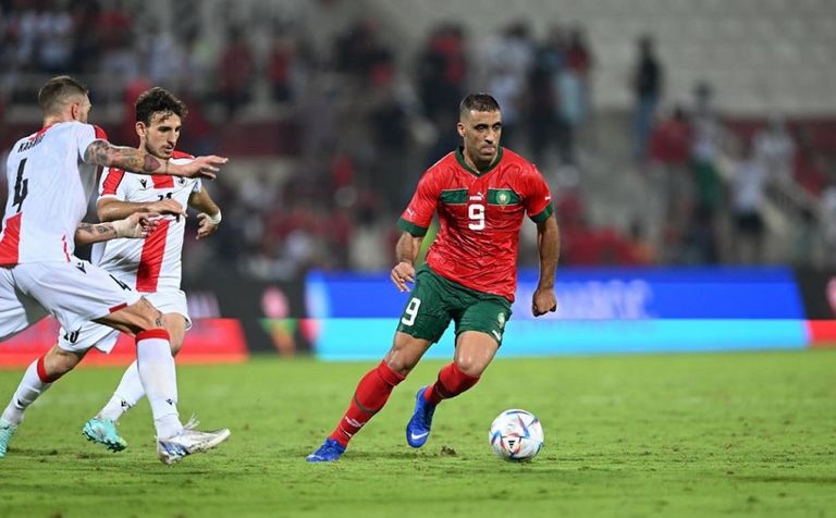 عبد الرزاق حمد الله منتخب المغرب