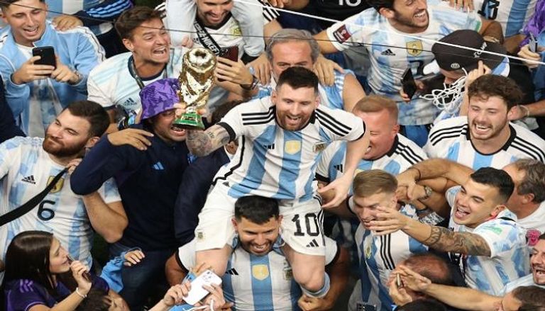 ليونيل ميسي قائد منتخب الأرجنتين بطل كأس العالم 2022