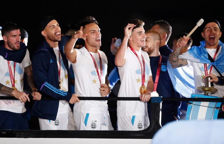 منتخب الأرجنتين بطل كأس العالم 2022
