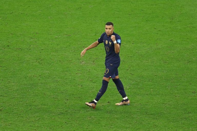 كيليان مبابي هداف كأس العالم من الجيل الحالي