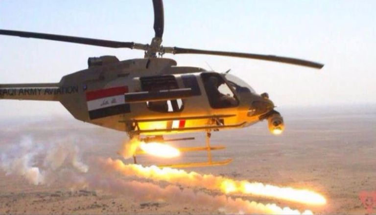 مروحية تابعة لسلاح الجو العراقي
