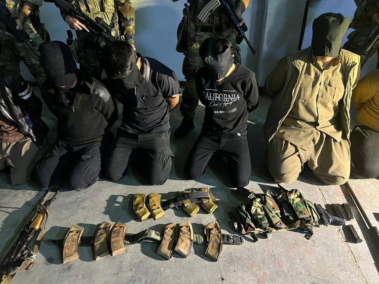 إرهابيون اعتقلتهم الأسايش الكردية ضمن