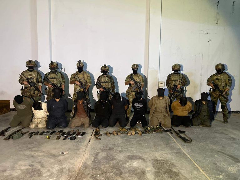 إرهابيون اعتقلتهم الأسايش الكردية ضمن