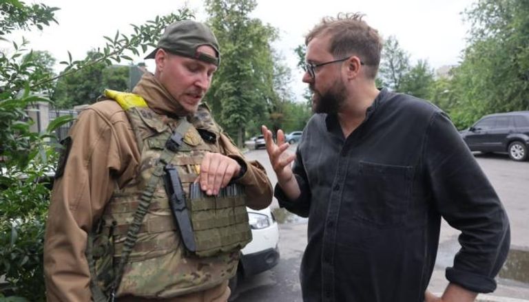 مقاتل ألماني يتحدث لصحيفة بيلد من خاركيف الأوكرانية
