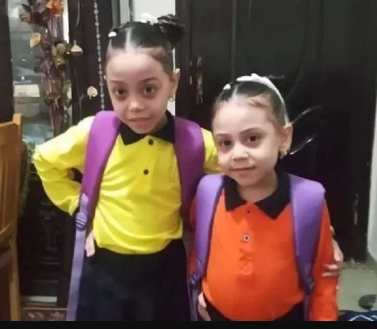 الطفلتان المتوفيتان بعد جرعة دواء الدكتور أحمد عبيد أمين صندوق نقابة الصيادلة في مصر