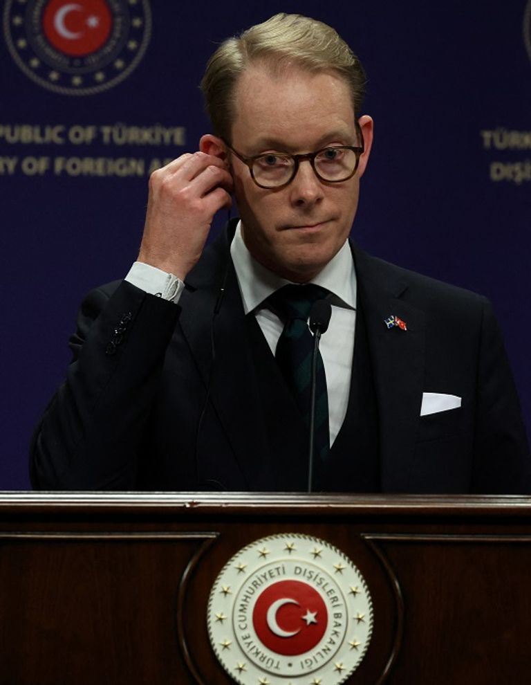 وزير الخارجية السويدي توبياس بيلستروم