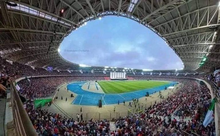 ملعب ميلود هدفي بوهران مواجهة سابقة بين تونس والجزائر