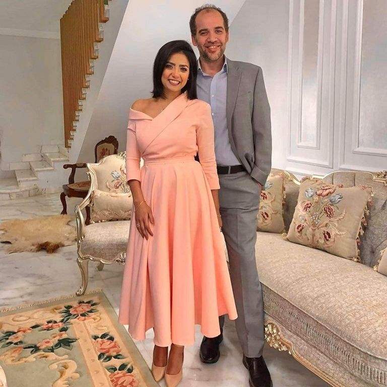 سهر الصايغ مع خطيبها