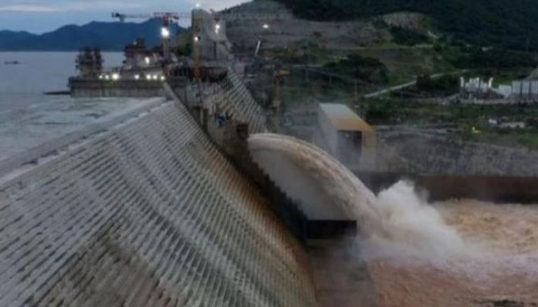 سد النهضة الإثيوبي جانب من احتجاجات سابقة في السودان