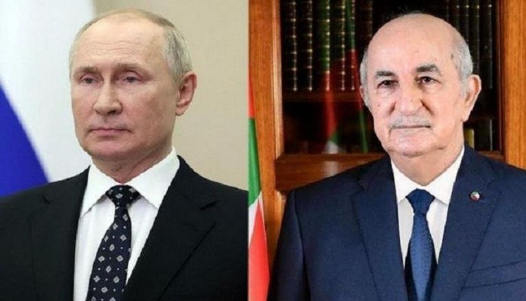 الرئيسان الروسي والجزائري