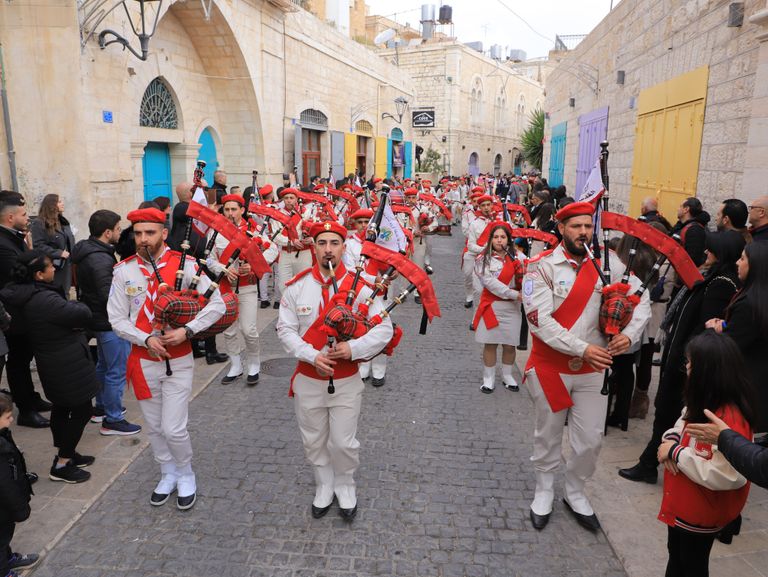 جانب من الاحتفالات