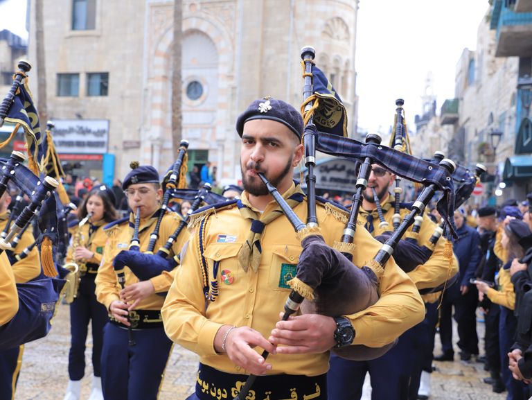 جانب من الاحتفالات