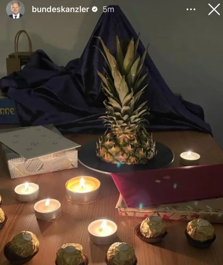 المستشار الألماني أولاف شولتزِ