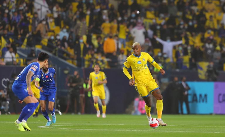 النصر ضد الهلال في الدوري السعودي