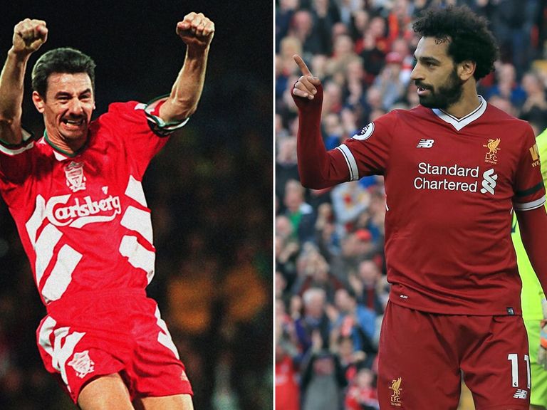 محمد صلاح وآيان راش محمد صلاح