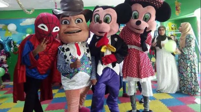 أطفال مصريون يحتفلون بعيد الهالوين